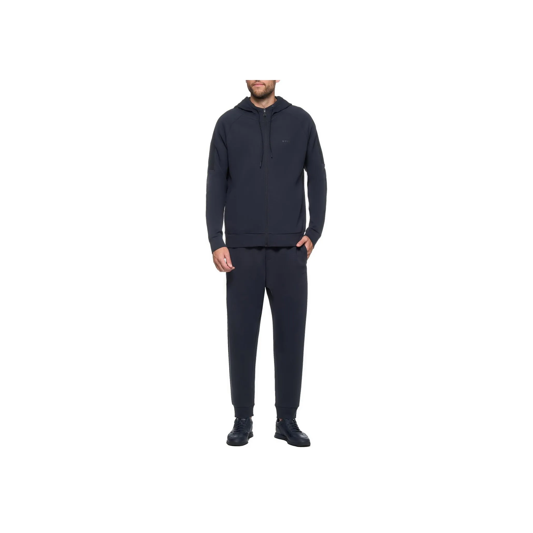 HUGO BOSS Logo Printed Drawstring Tracksuit