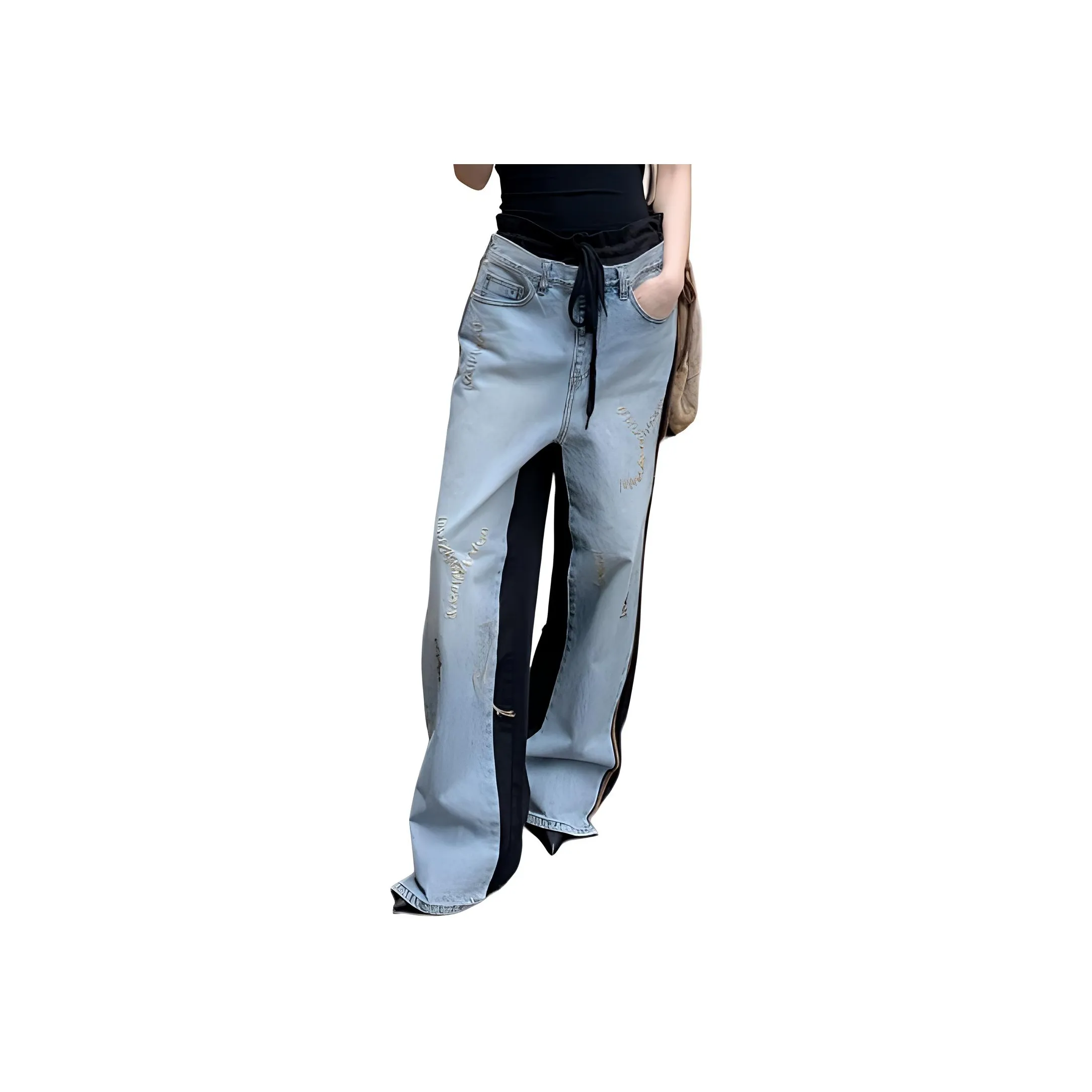 FORNI Jeans Women's Denim Blue