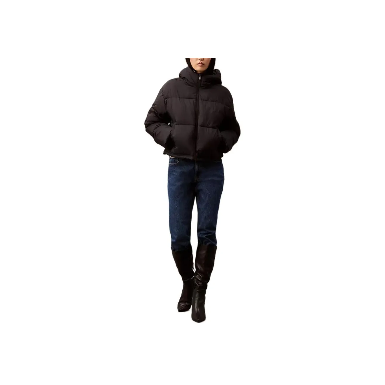 CALVIN KLEIN Puffer Jacket Women's Black
