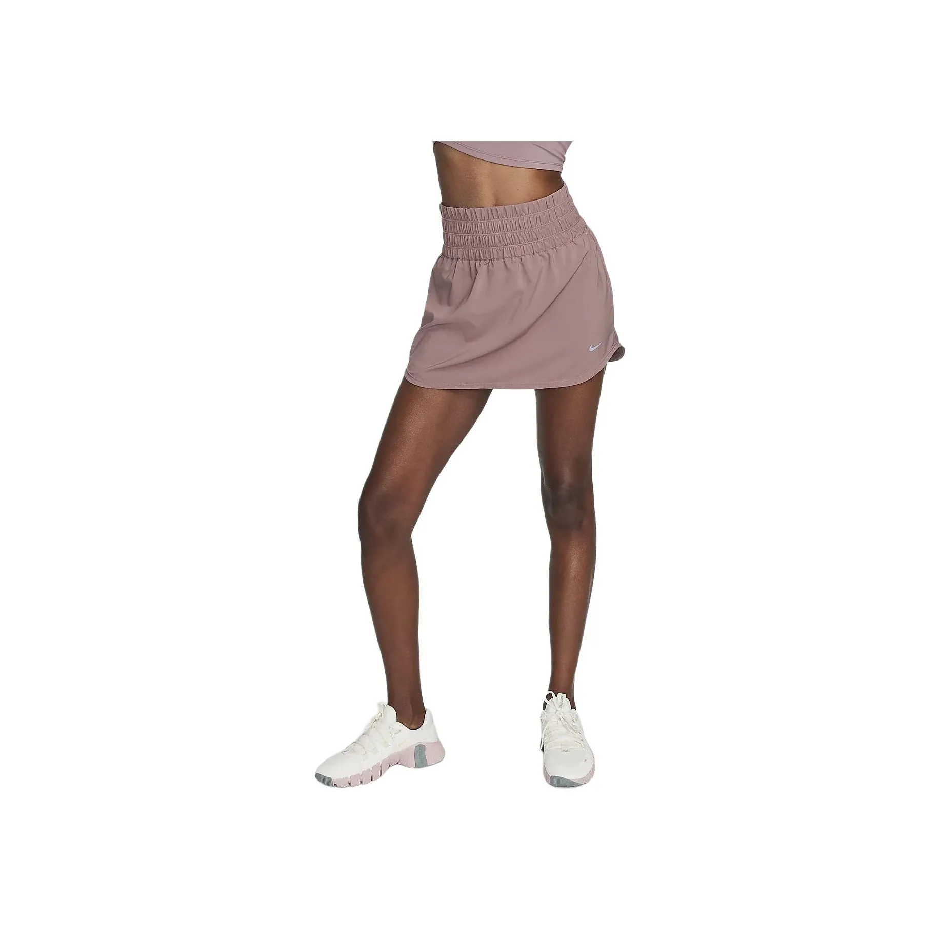 Nike Nike Clothing Dri-FIT Ultra High-Waisted Skort Casual Short Skirts Women's Smokey Mauve