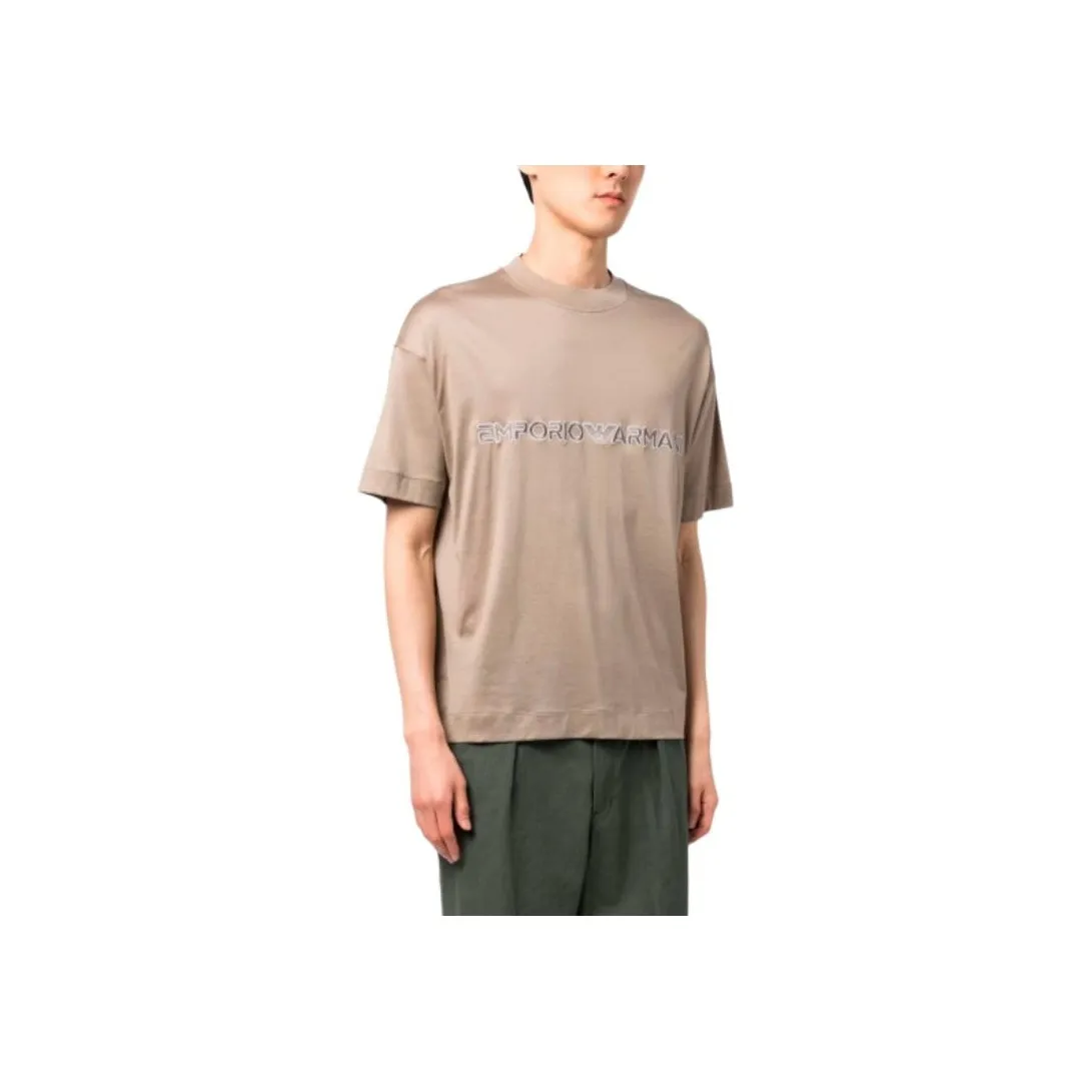 ARMANI JEANS T Shirt Men's Umber