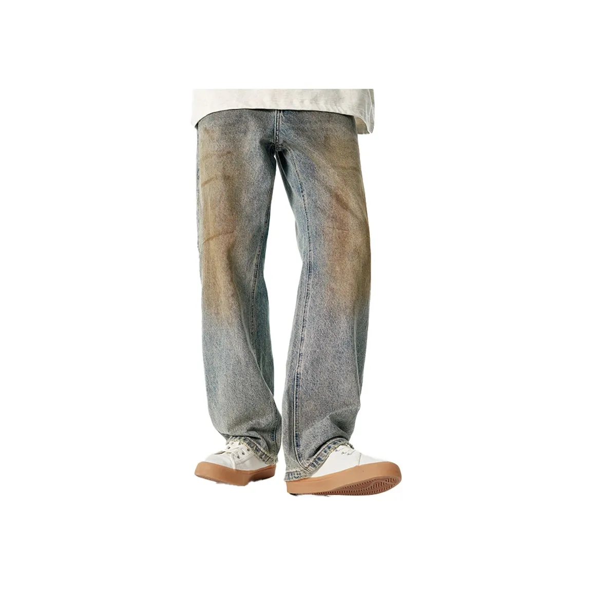 GTRG Jeans Unisex Dirty Blue