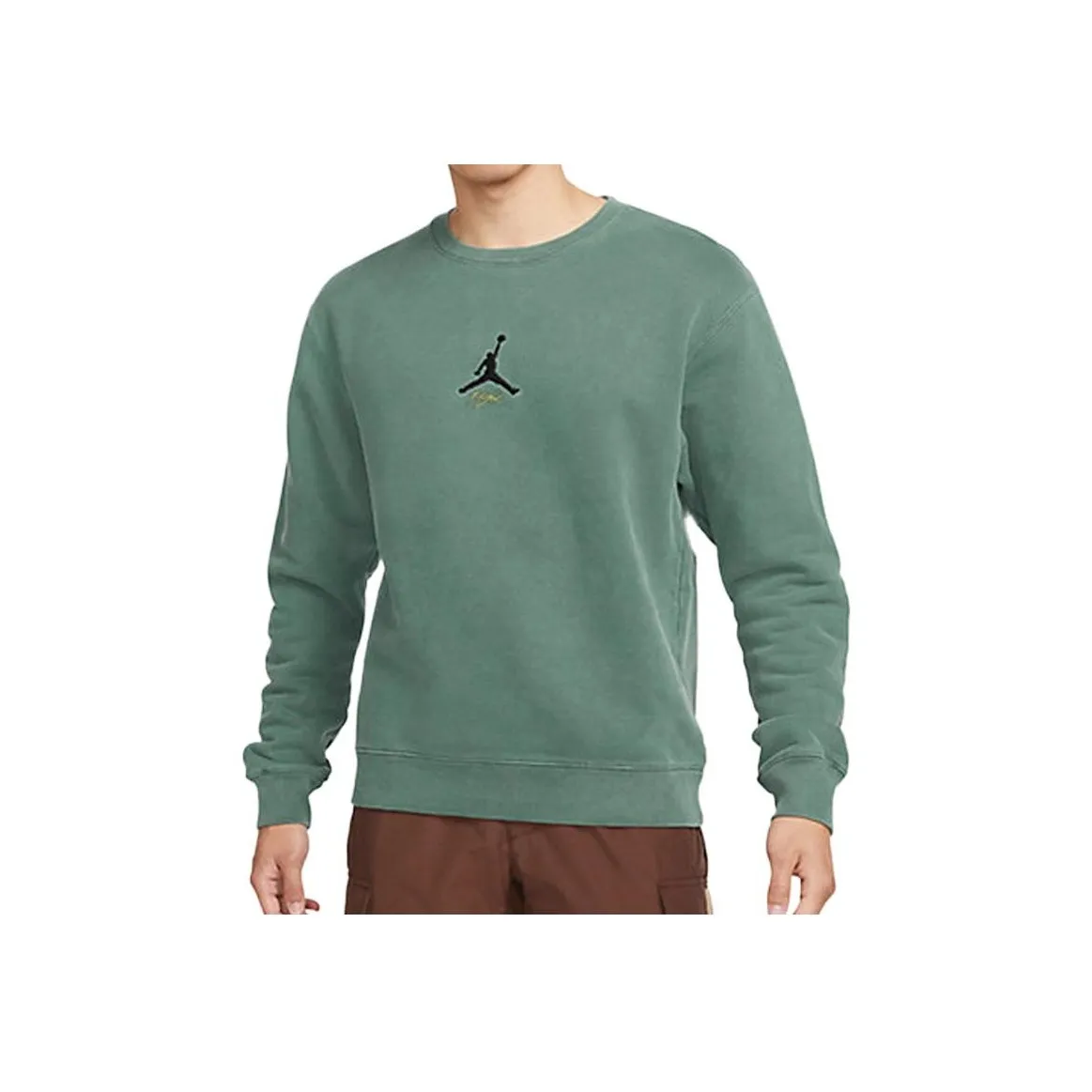 Jordan Heritage Sweatshirt As M J Flt Hrtg Flc Crew Sweatshirt Men's Green