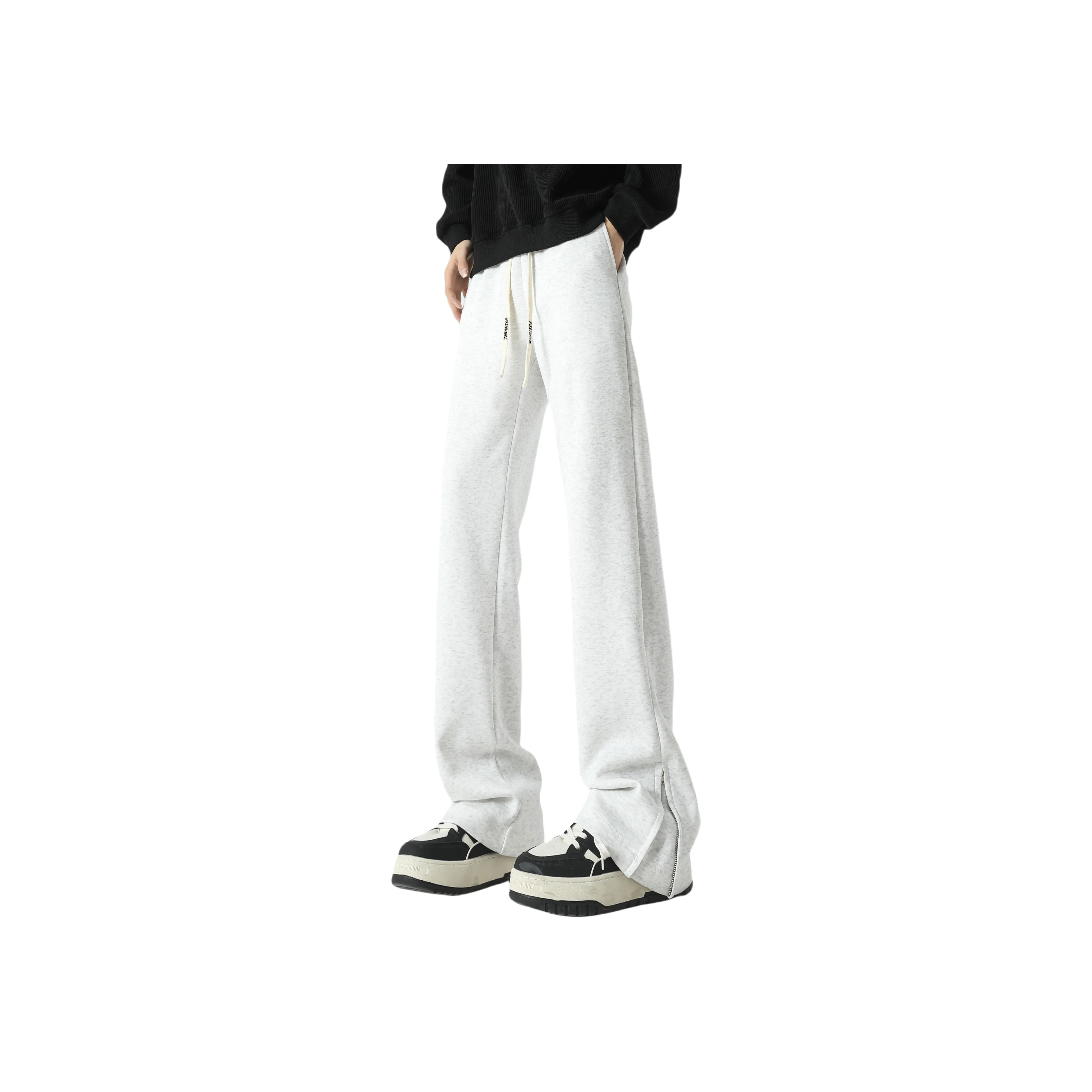 FAKE VINTAGE Вязаные спортивные штаны унисекс