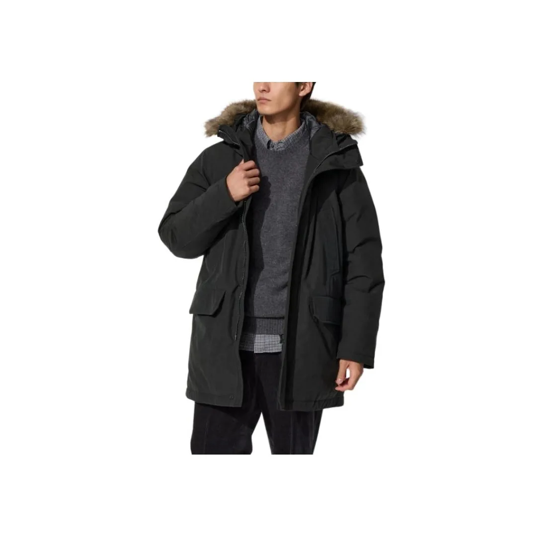 UNIQLO Down Jackets Men's Black