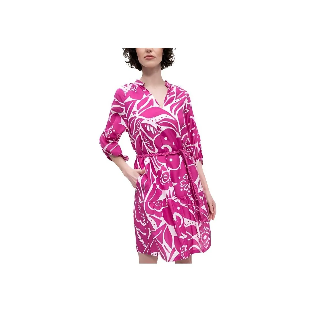 Marella Long Sleeved Dresses Women's Rose Red