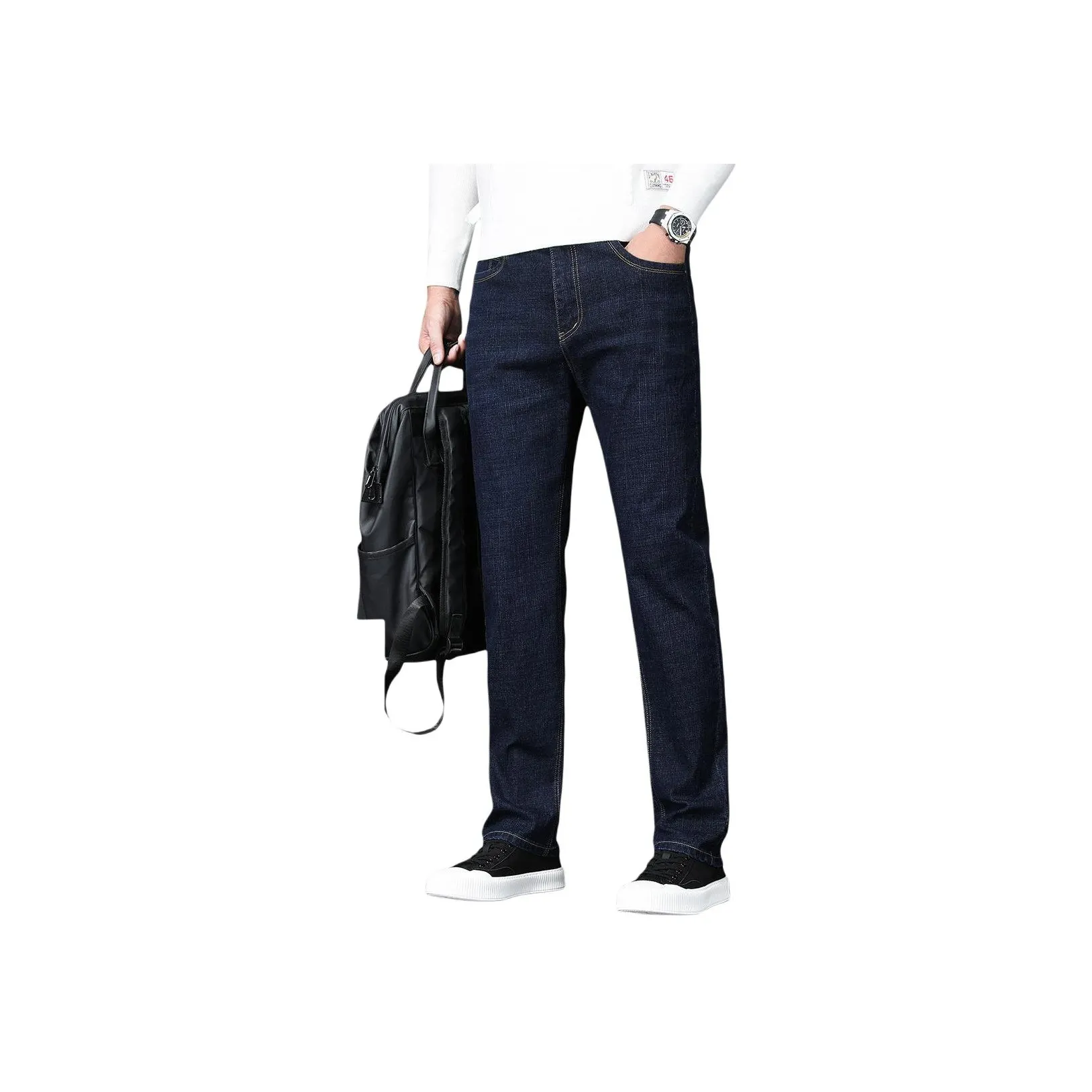 JEANSWEST Z 008 Черные Мужские Джинсы