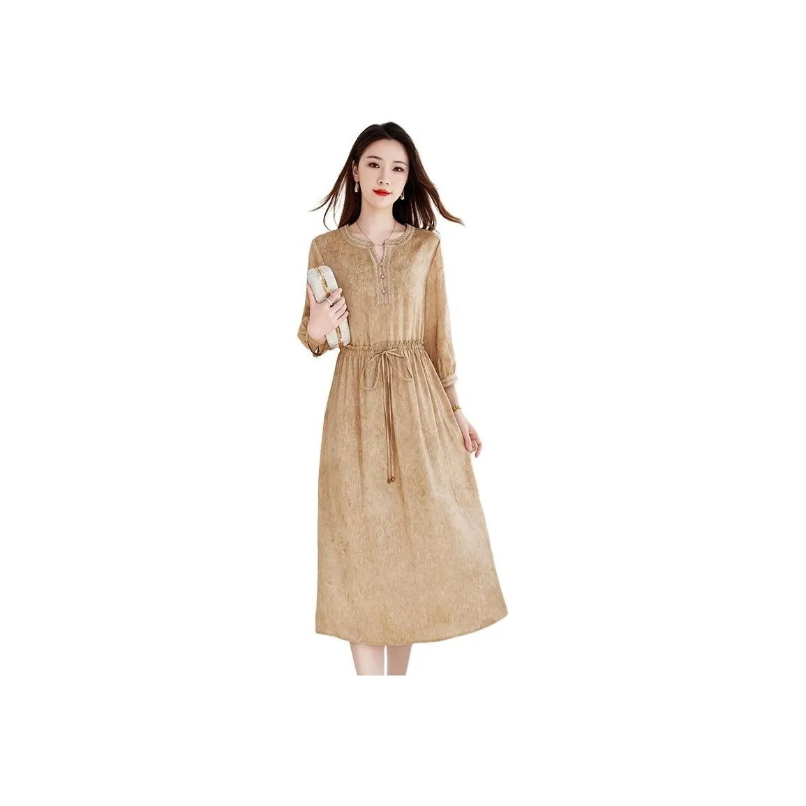 Ink Beauty Long Sleeved Dress Women's