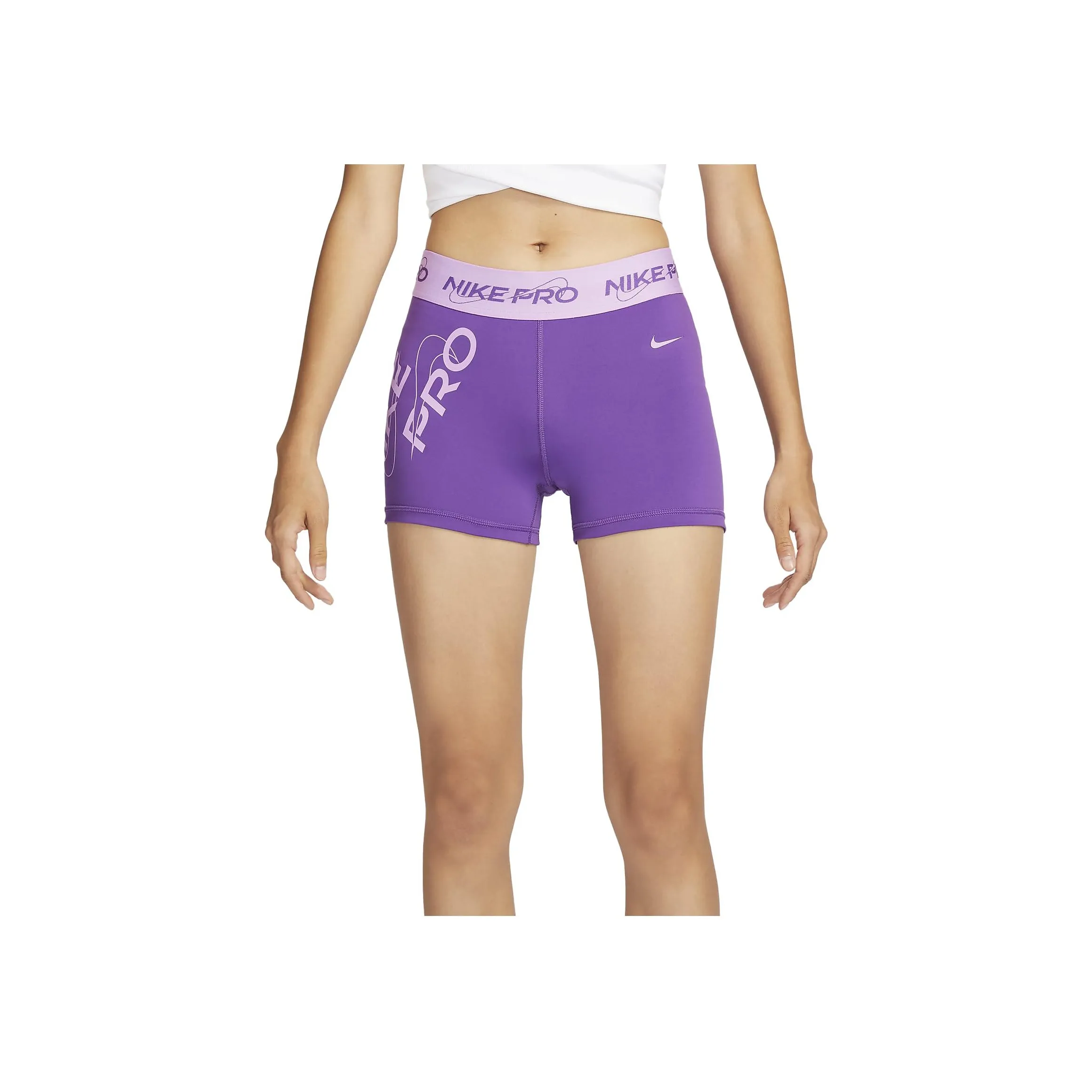 Nike Sports Shorts Women's Rush Purple Red