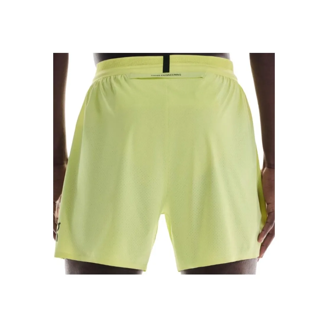 On Performance Sports Shorts Men's Lemon