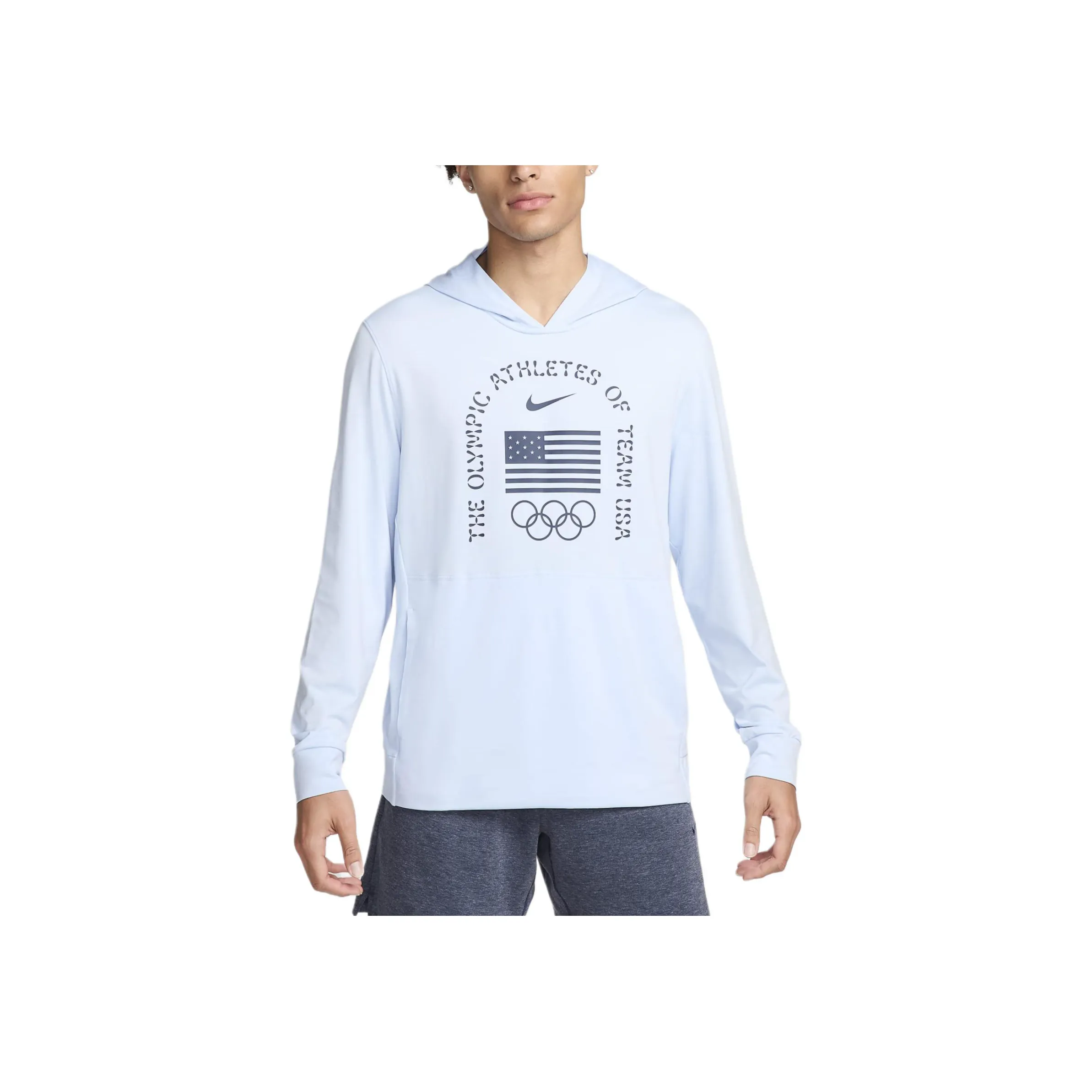 Nike USA Restore Men's Nike Dri-FIT Yoga Lightweight Hoodie
