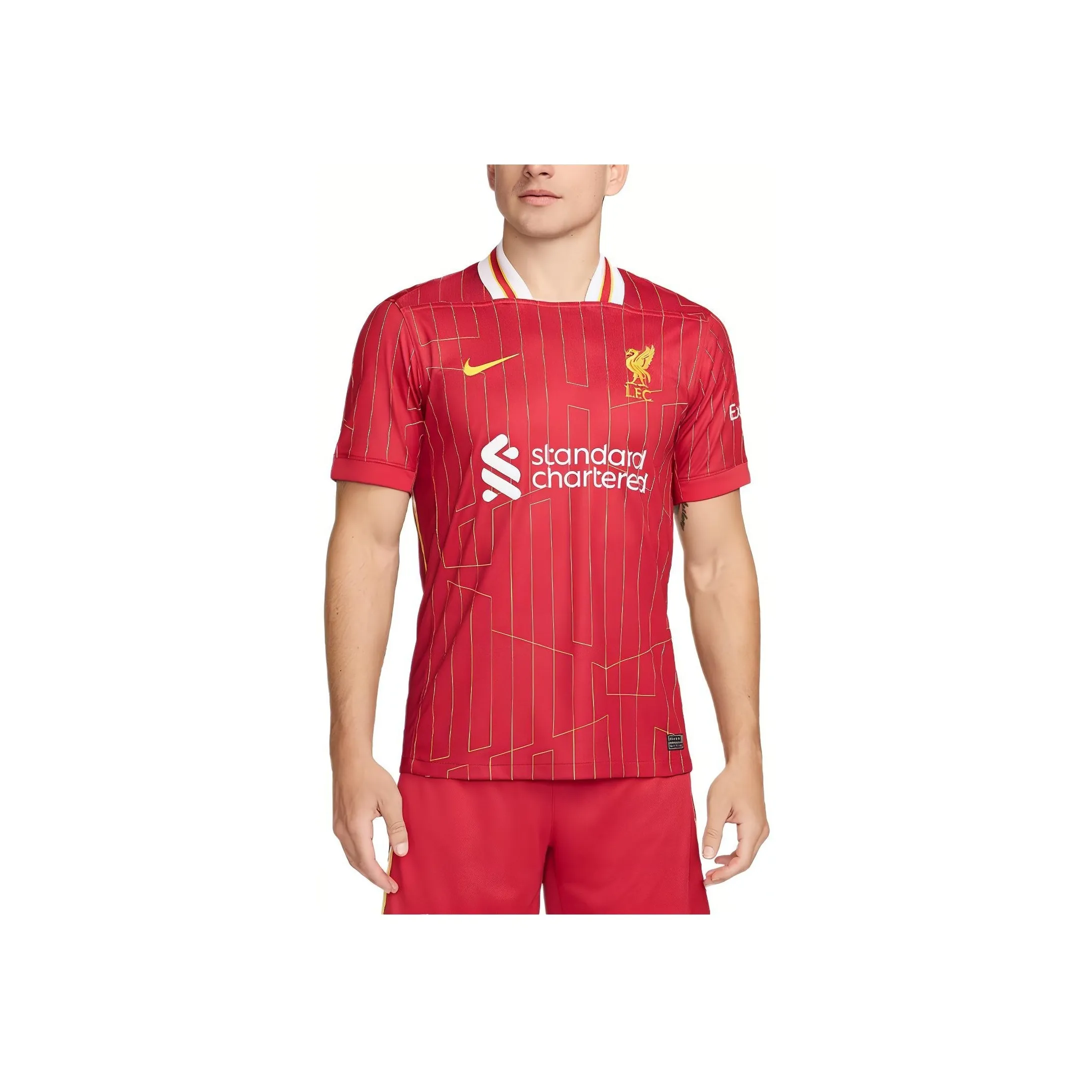 Nike Liverpool Fc 2024/25 Stadium Home Men's Nike Dri FIT Soccer Replica Jersey