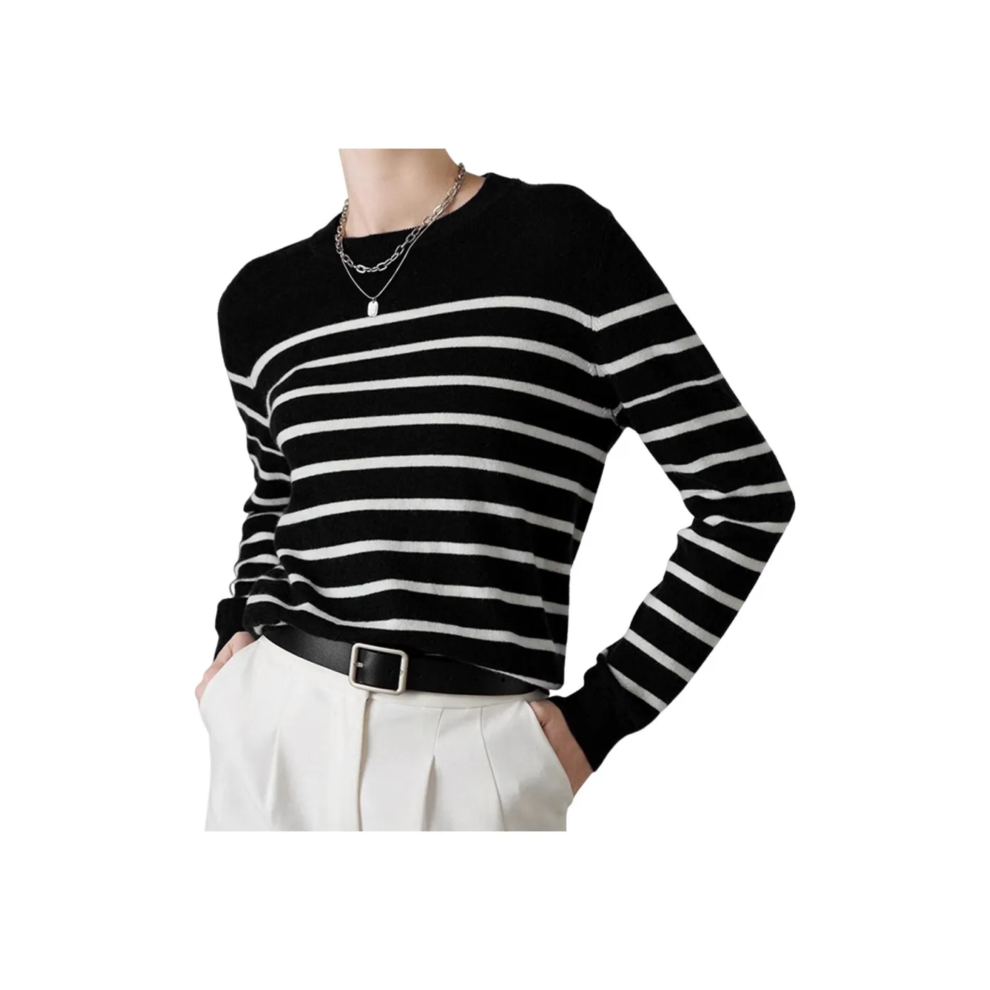 Ya Sheep People Свитер Женский Черный