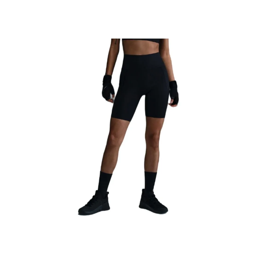 Nike Повседневные шорты Женские Черные