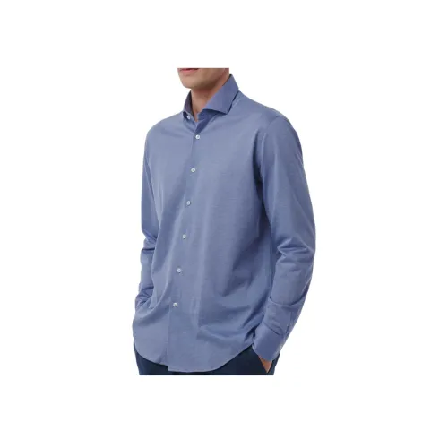 XACUS Blue Мужские Рубашки
