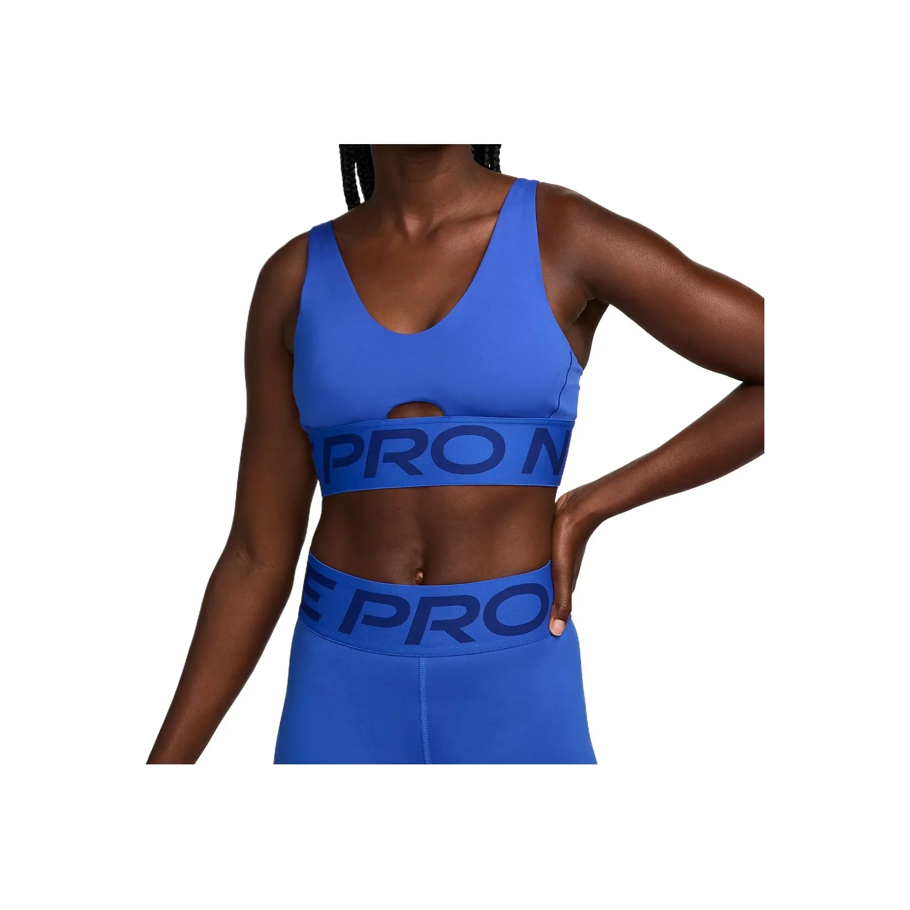 Nike Pro Indy Plunge Women's Medium-Support Padded Sports Bra
