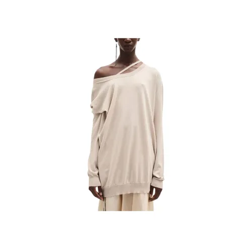Ann Demeulemeester Белые Женские Свитеры