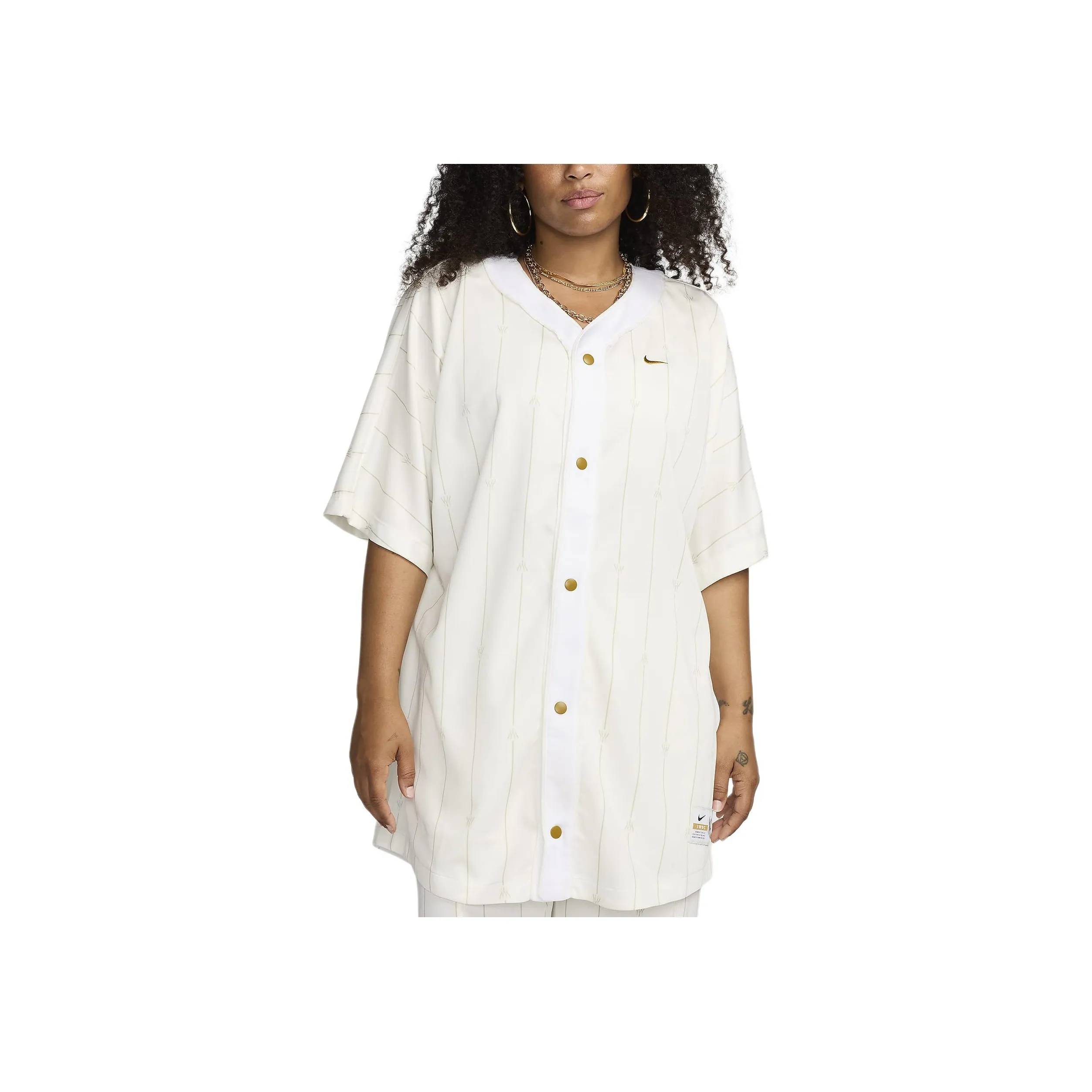 Nike Serena Williams Design Crew Women's Short-Sleeve Baseball Top