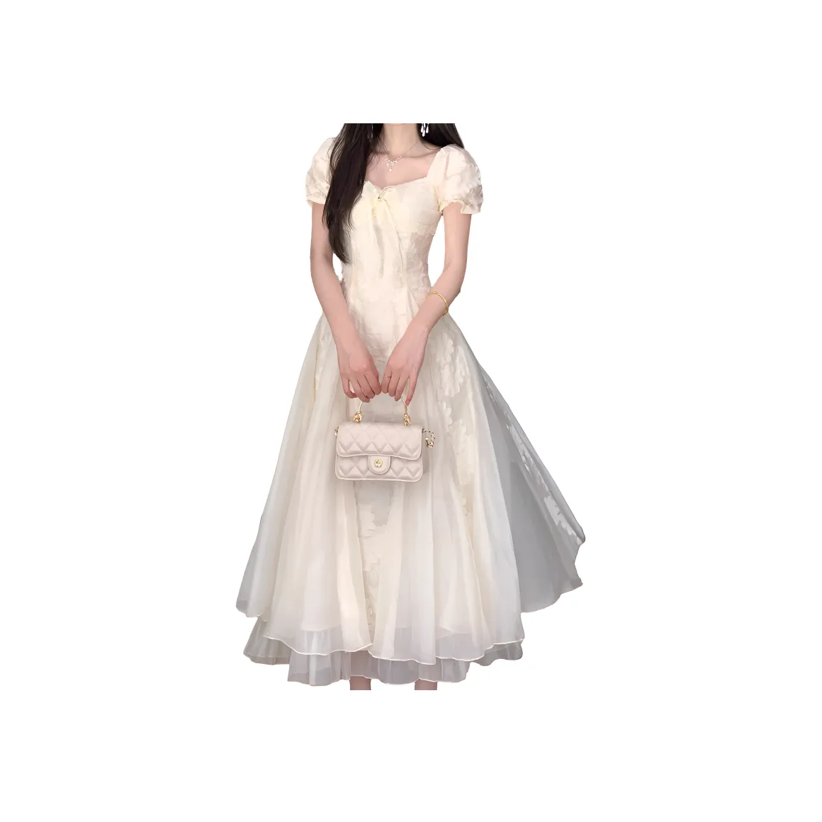 Cotton Gene Короткий рукав Платье Женское