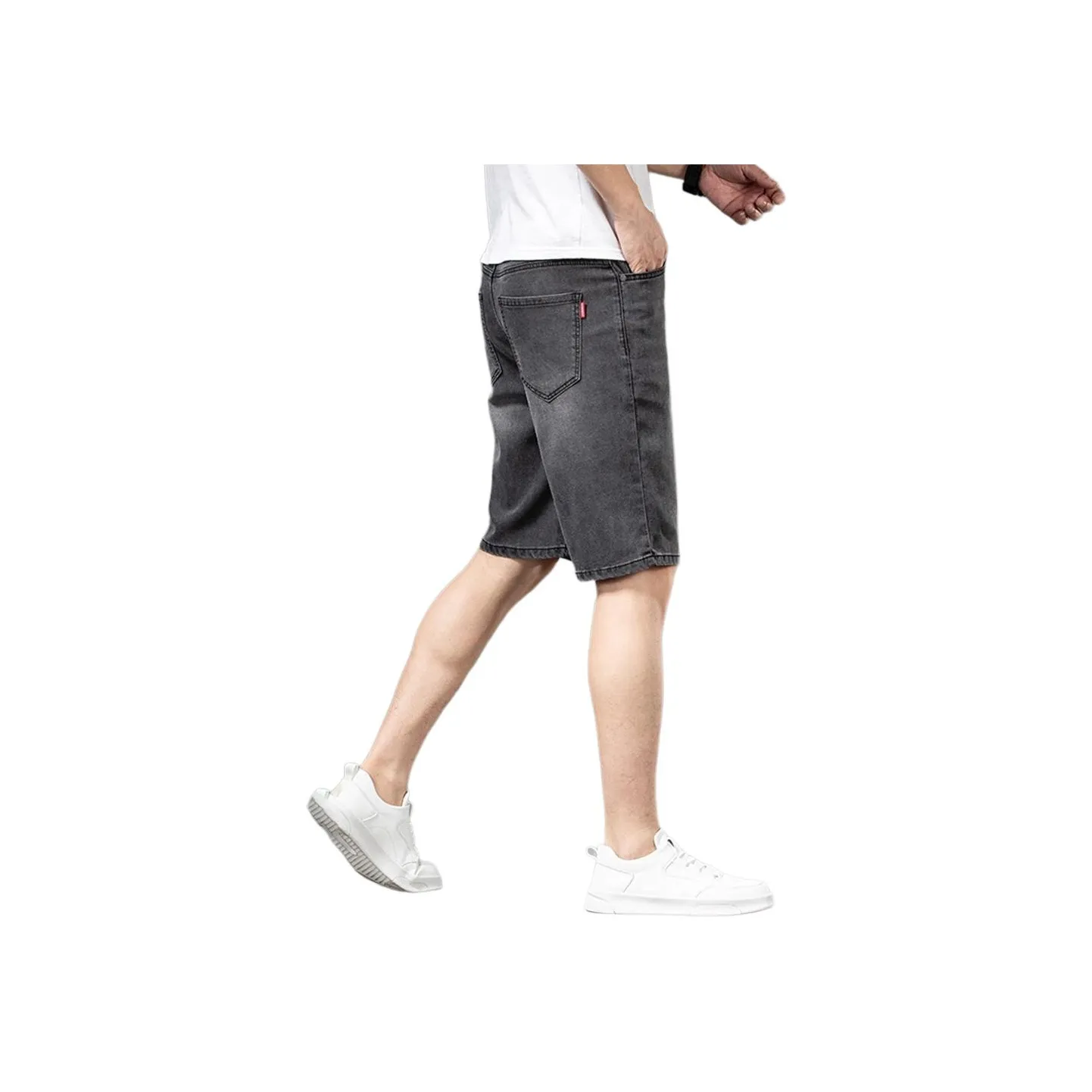 FRALAARRI Мужские джинсовые шорты