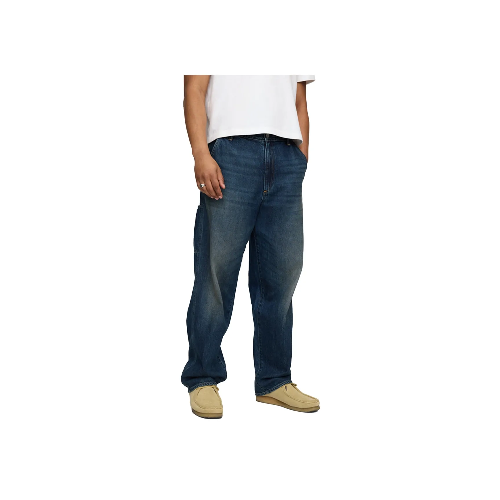 GAP co-brand Джинсы Мужские Темные Washed