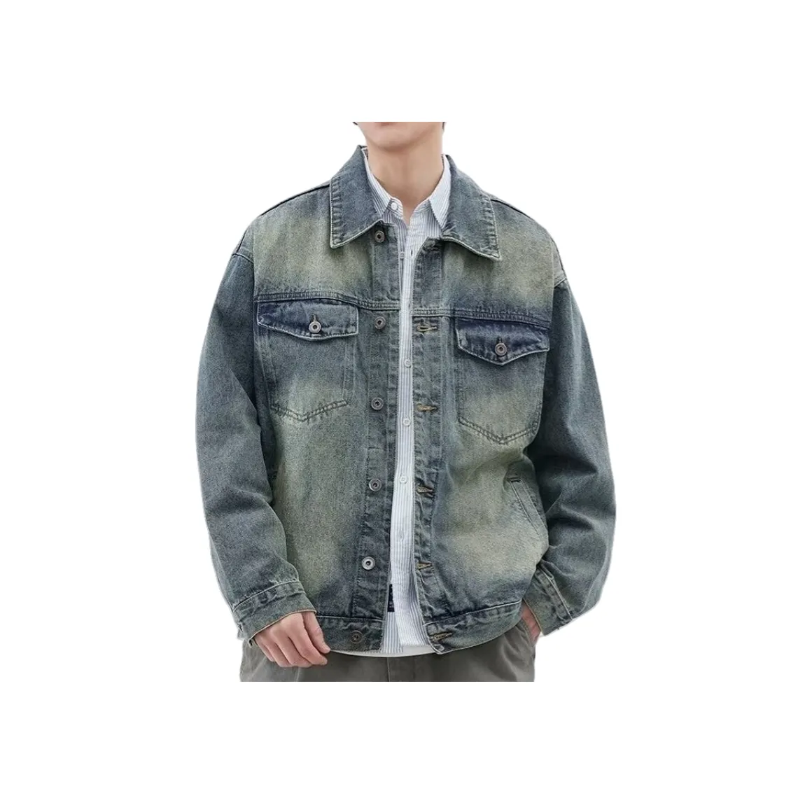 APBM Джинсовый синий Унисекс Джинсовые куртки