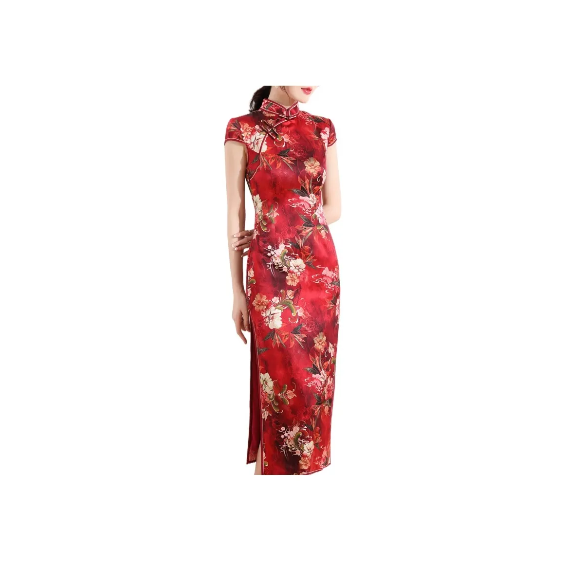 JINJU Короткий рукав Платье Женское