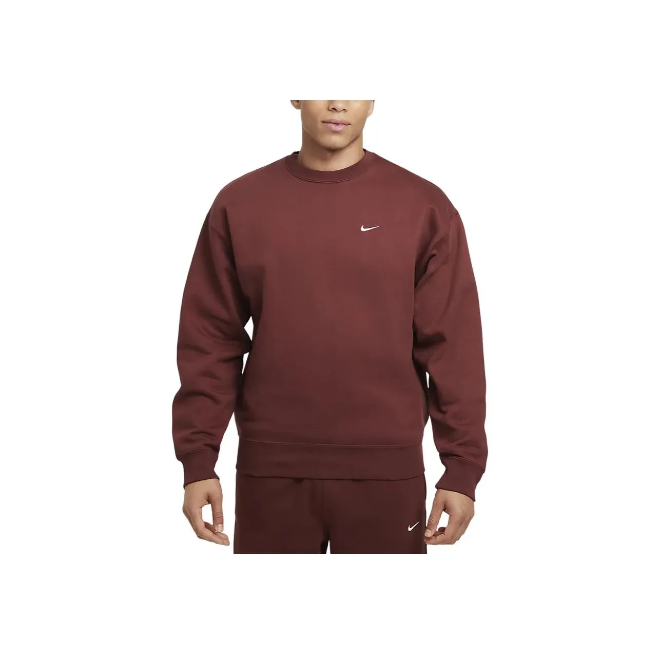 Nike Solo Swoosh Men's Fleece Crew