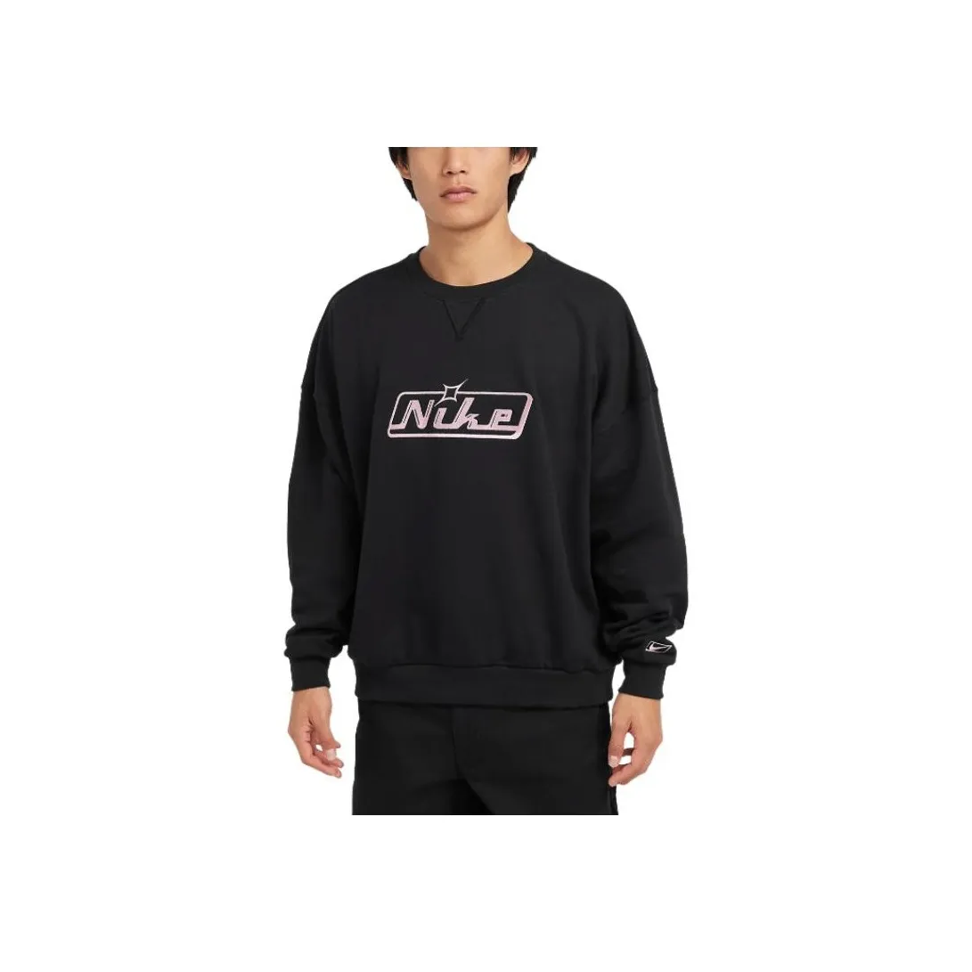 Nike Club Sweatshirt Unisex Black/Enamel Pink
