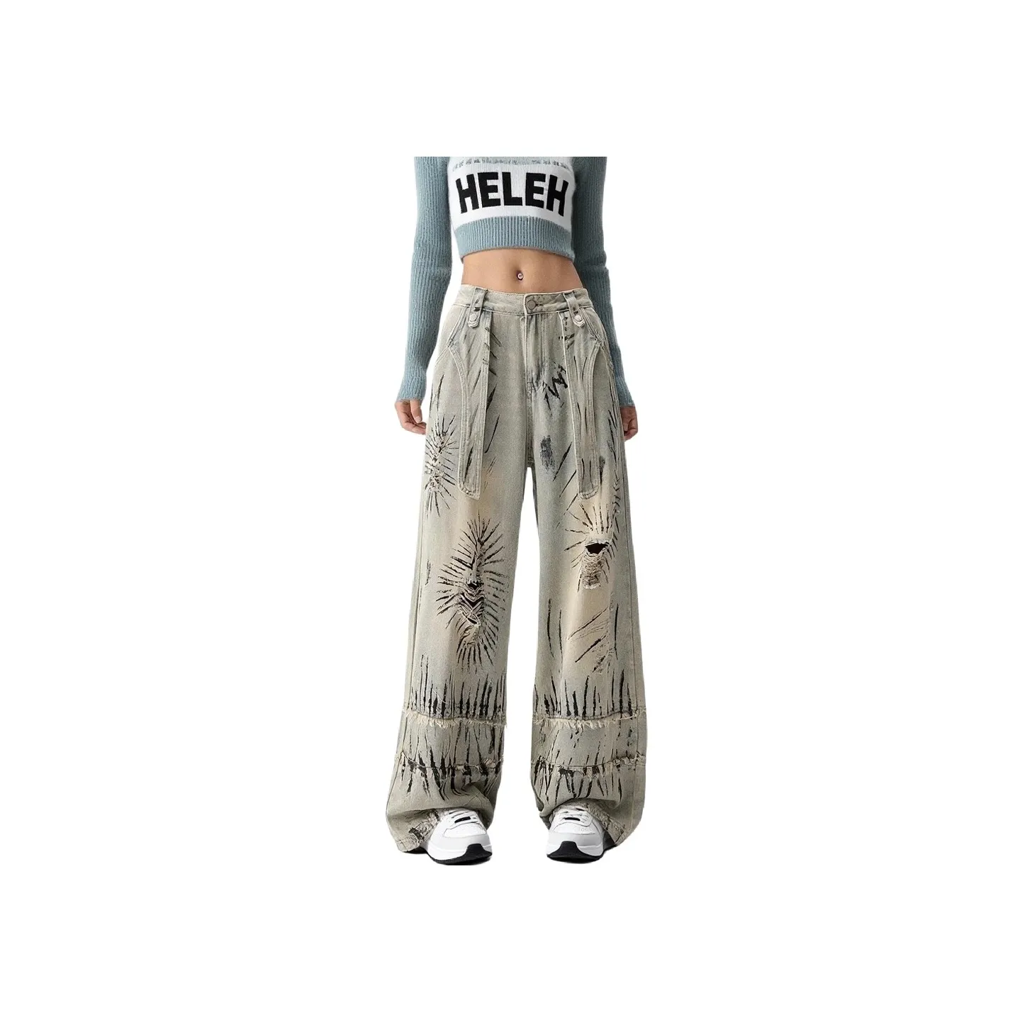 HELEH Женские Джинсы