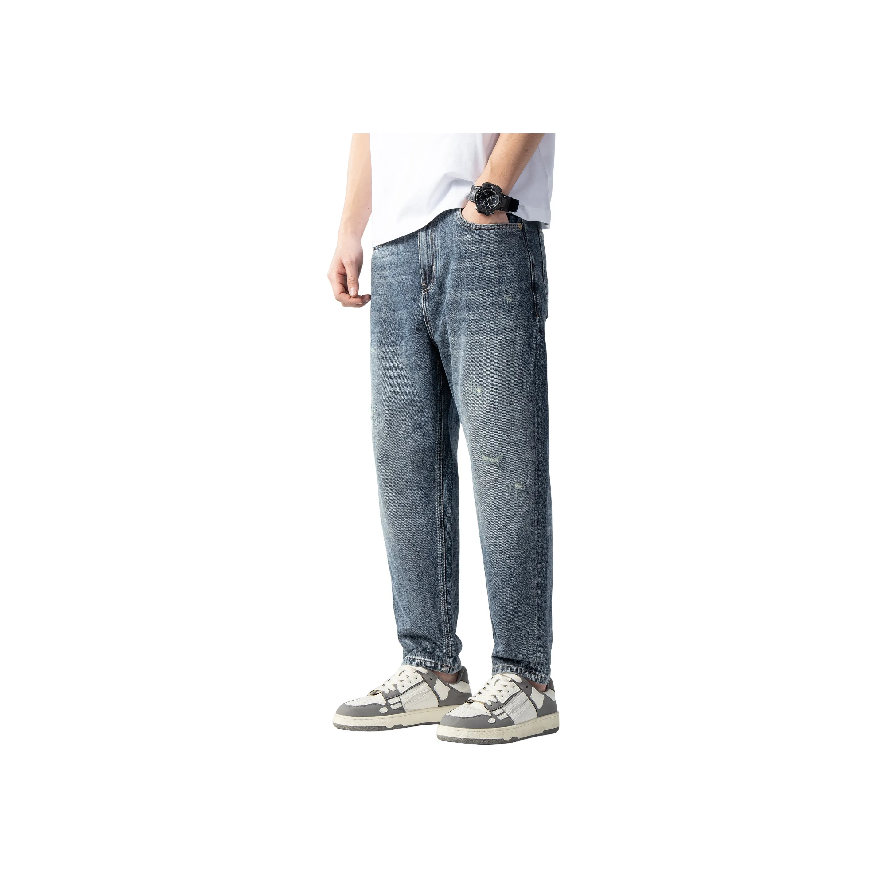 JEEP Светло-синие Унисекс Джинсы