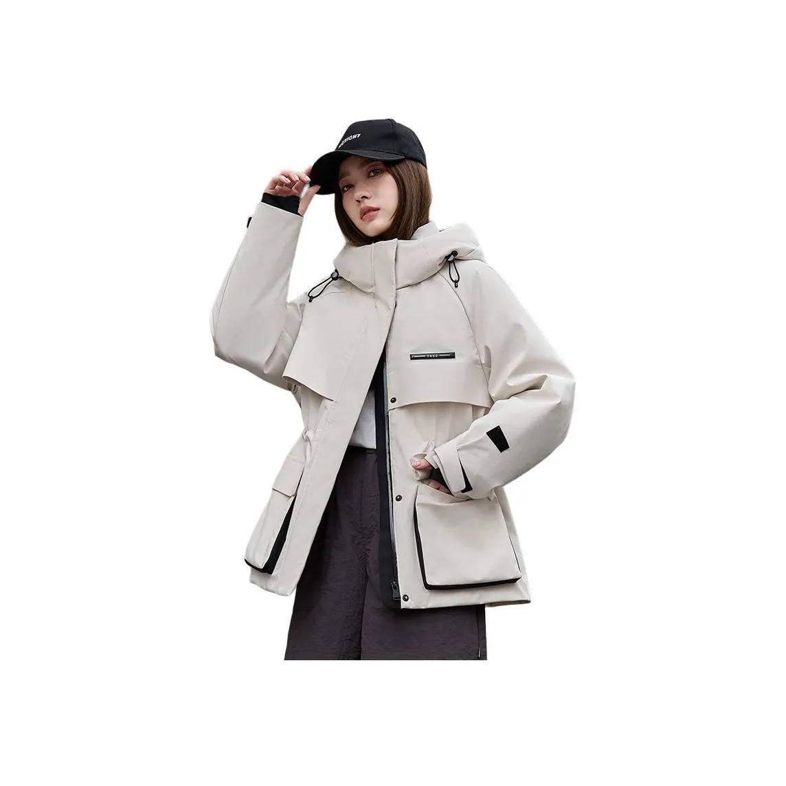 YAYA Hooded Down Jacket Women's
