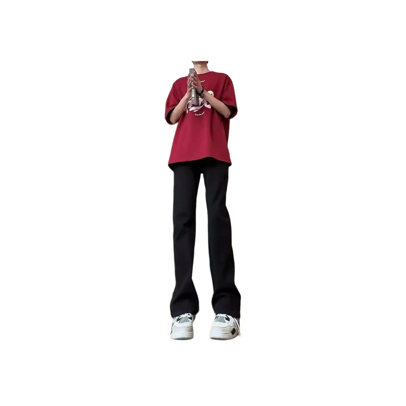 Menglaini Jeans Unisex