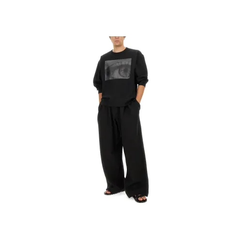 DRIES VAN NOTEN Черный Мужские Свитшоты