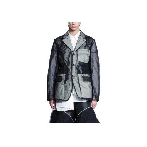 COMME Des GARCONS HOMME PLUS Черный Мужские Куртки