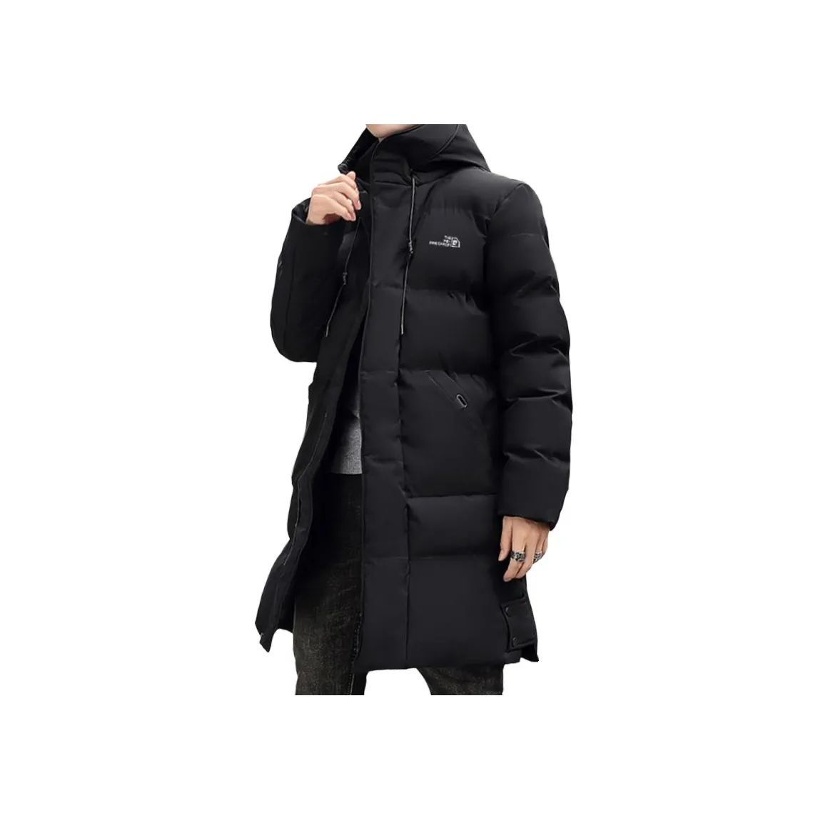 PIERRE CARDIN Хлопковый пуховик Мужской Черный