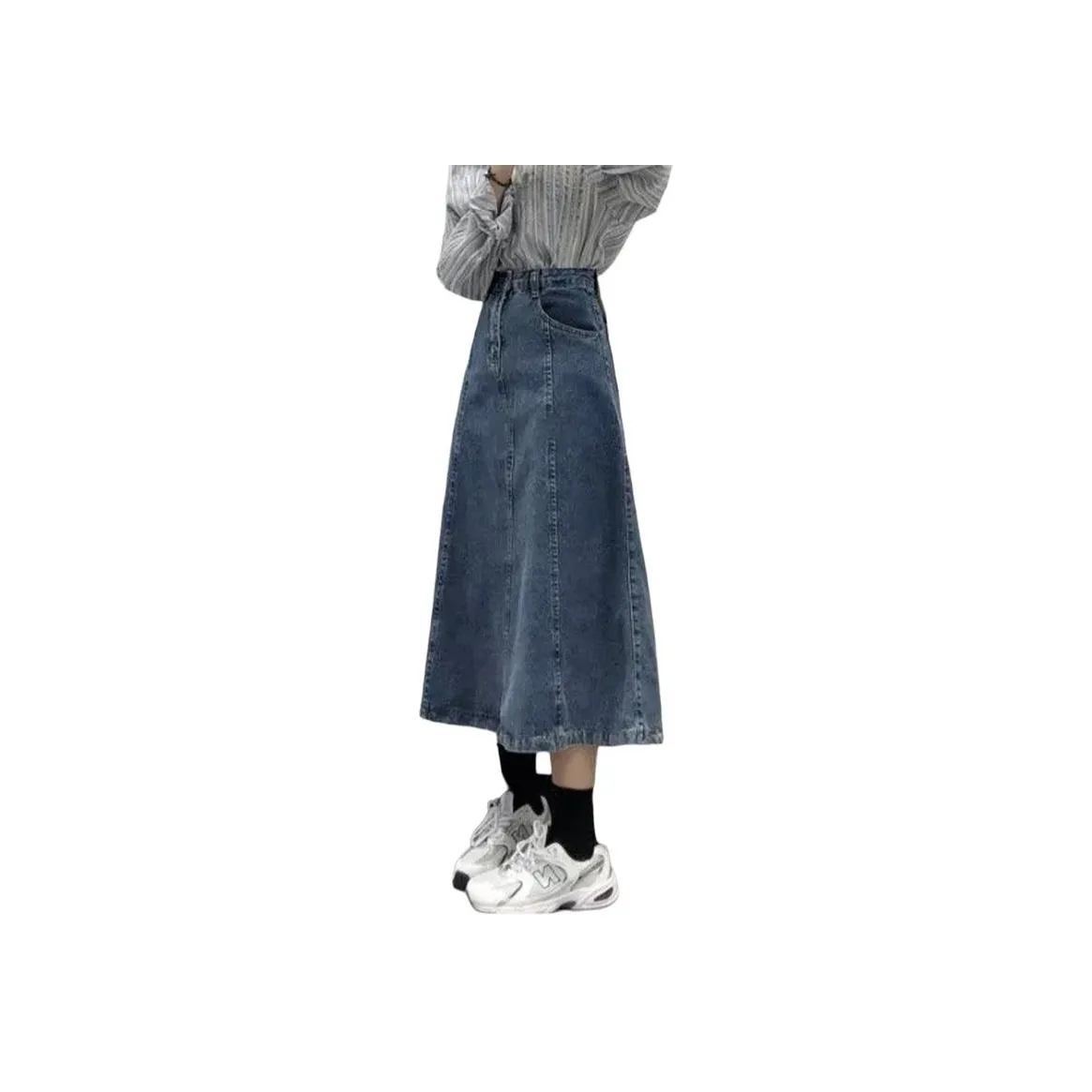 BEAR UNION Деним Длинный Юбка Женские