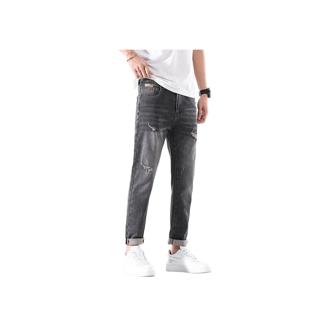 PIERRE CARDIN Джинсы Мужские Черные Серые