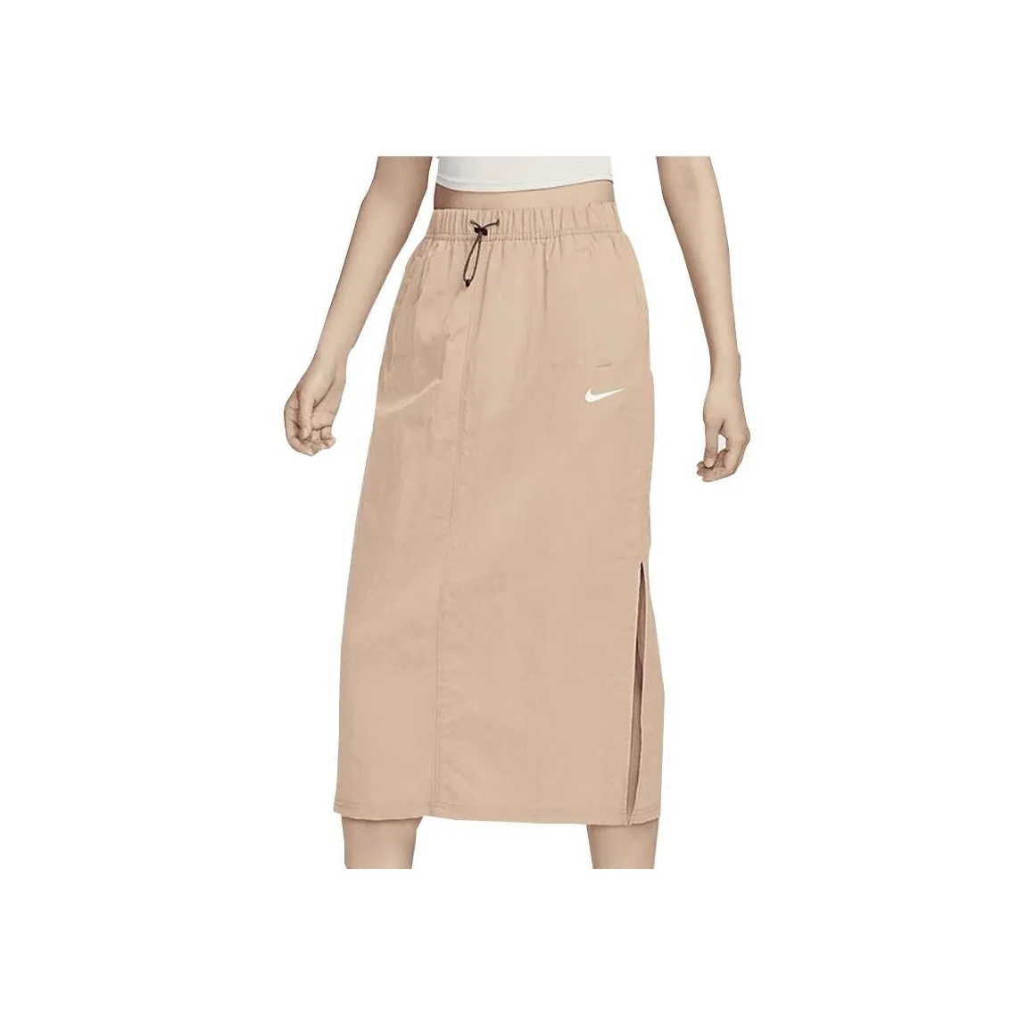 Nike Casual Long Skirts Women's Khaki