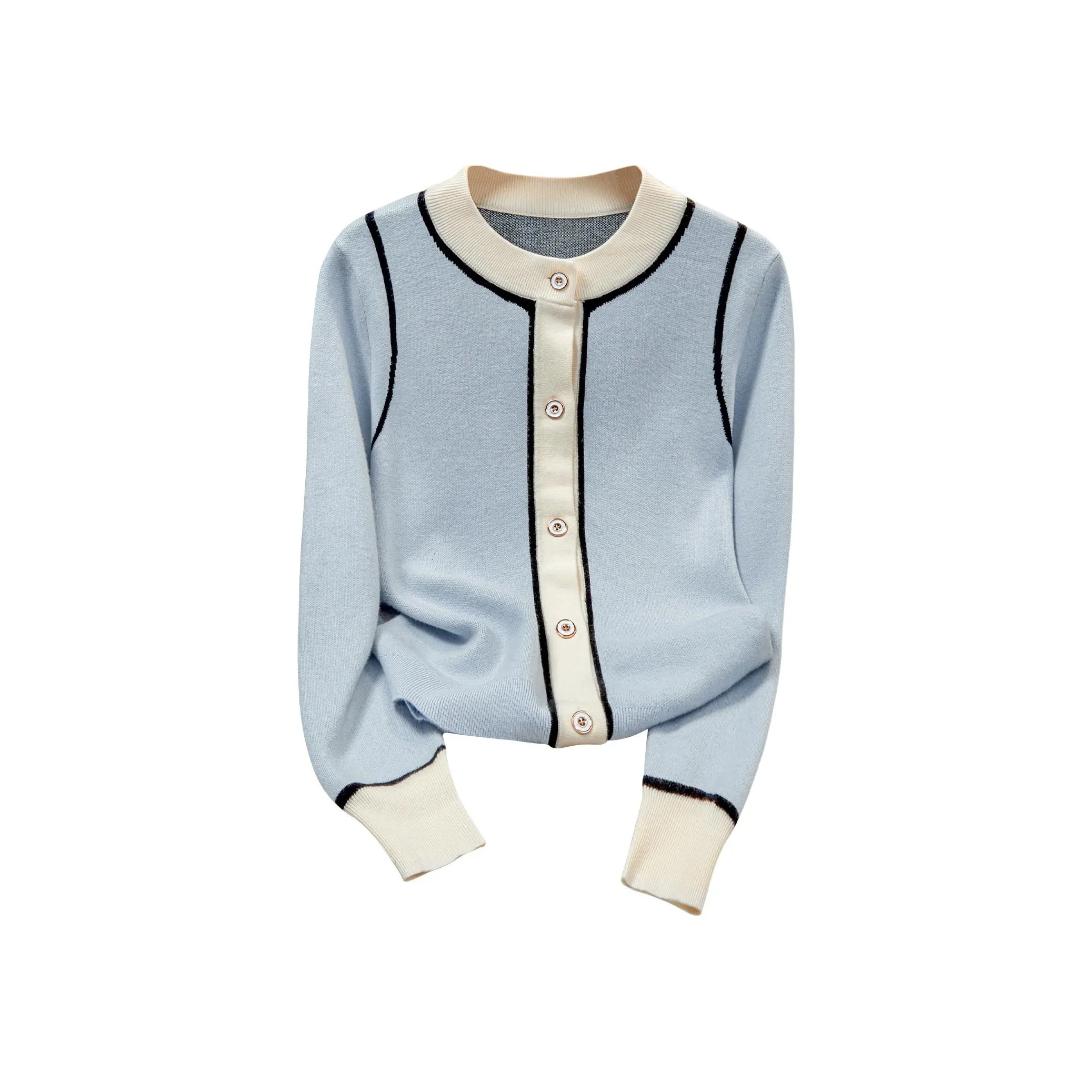 Touch Светло-синий Женские Трикотаж