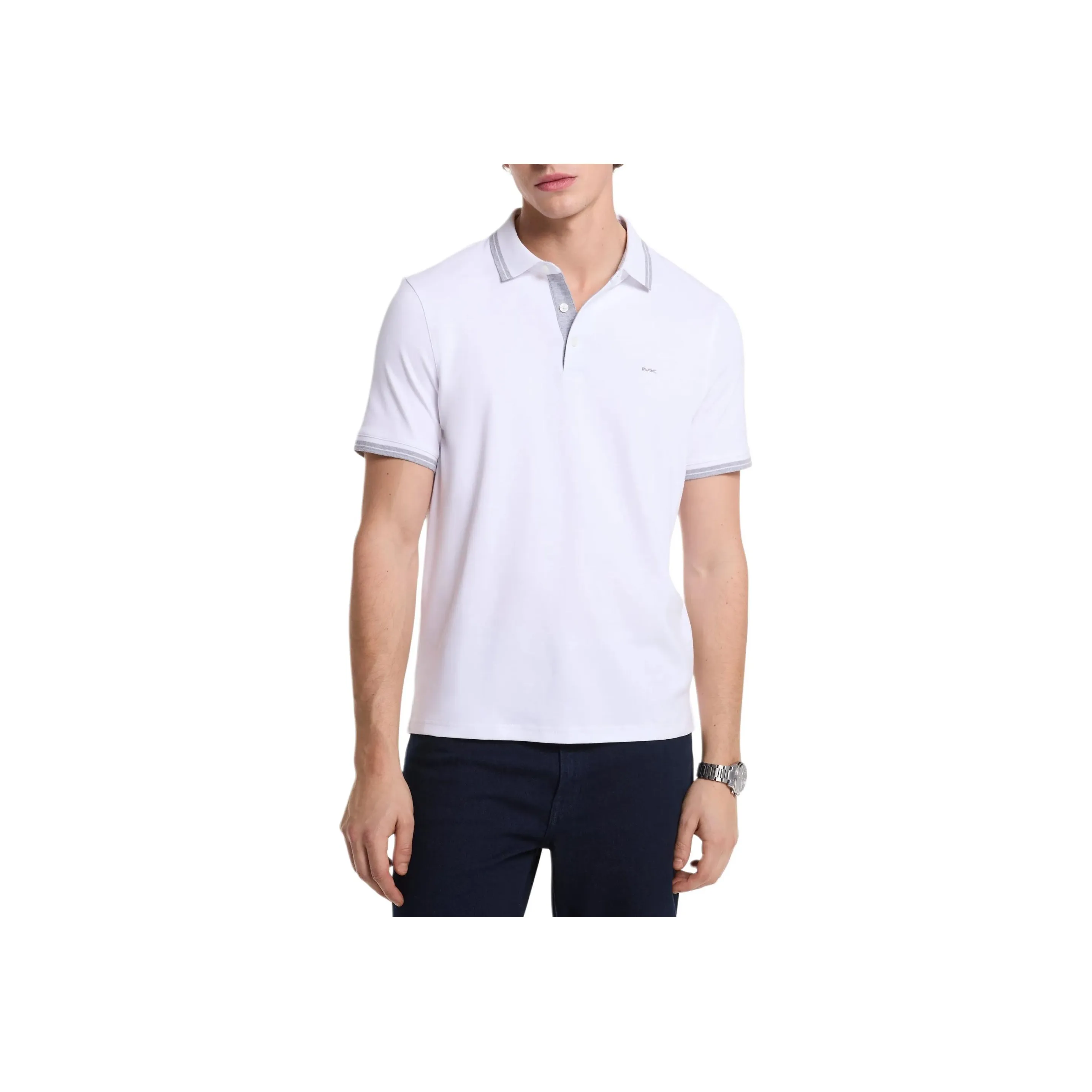 MICHAEL KORS Белая Мужская Рубашка Поло