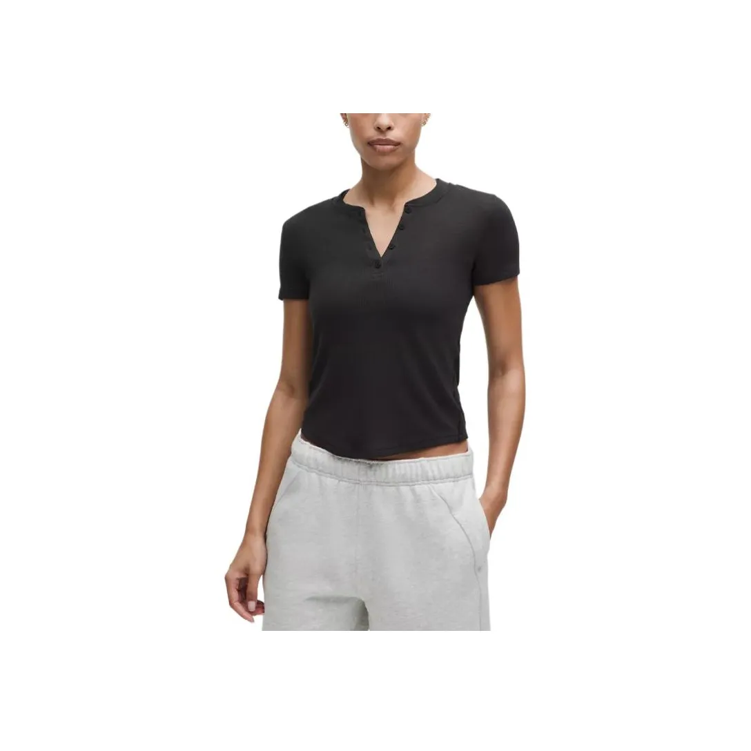 Lululemon Hold Tight T Shirt Women's Black