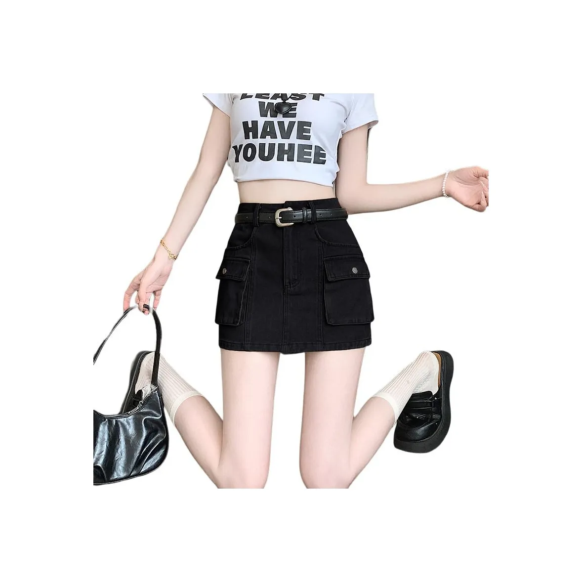 YINLEI Карго Юбки Короткие Женские