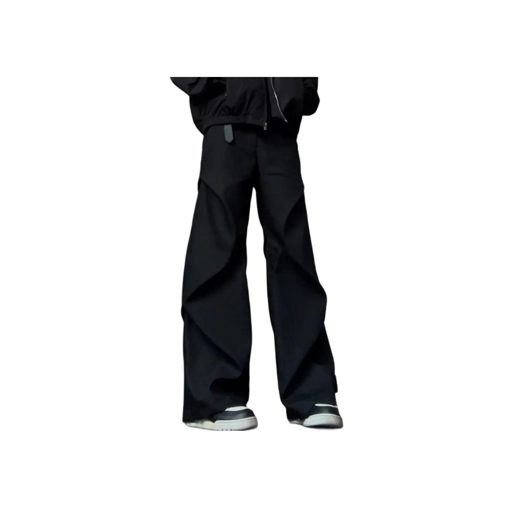 XUBAIHUO Черные Унисекс Повседневные Штаны