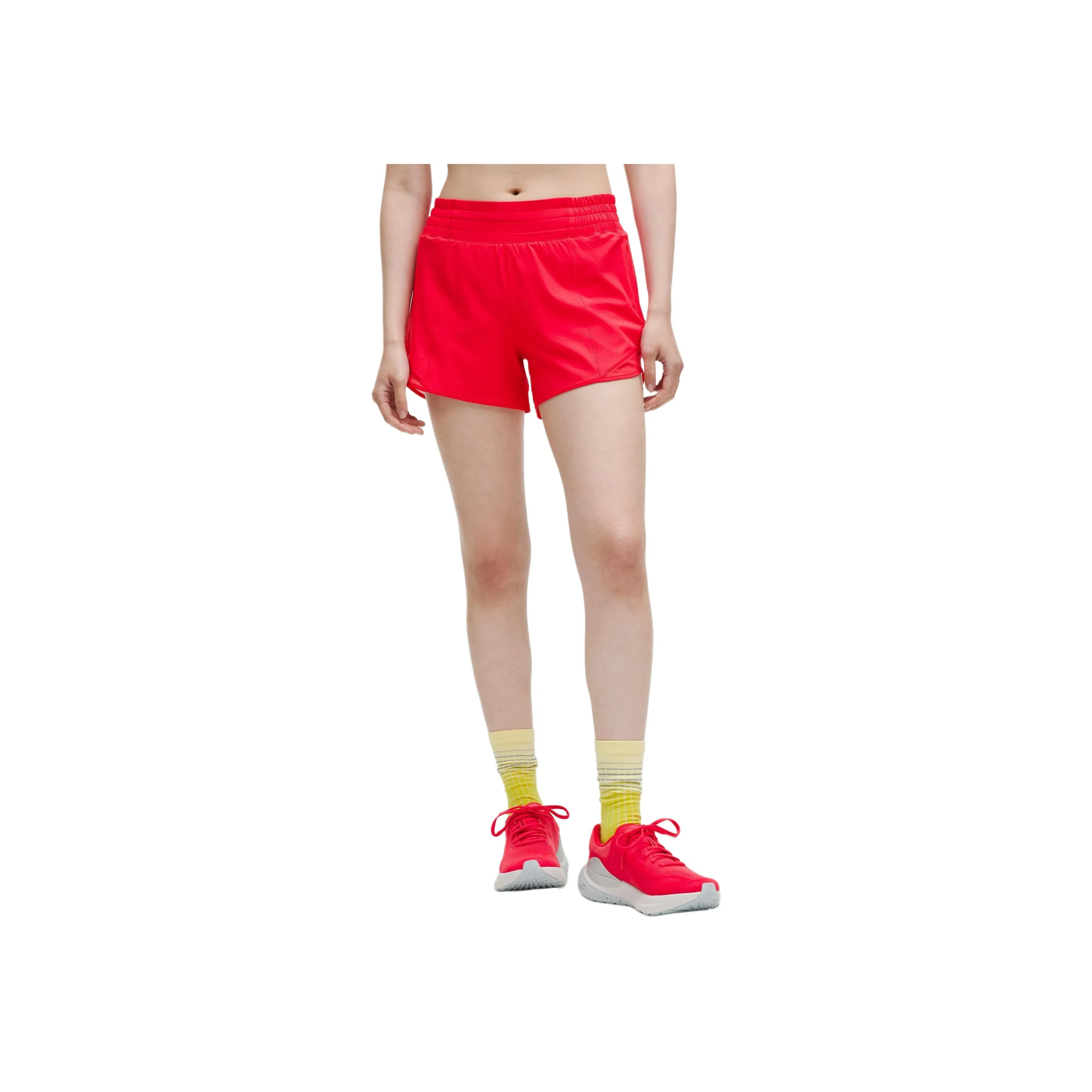 Lululemon Hotty HotSwift Sports Shorts 4' Women's Radiant Red/RDGL