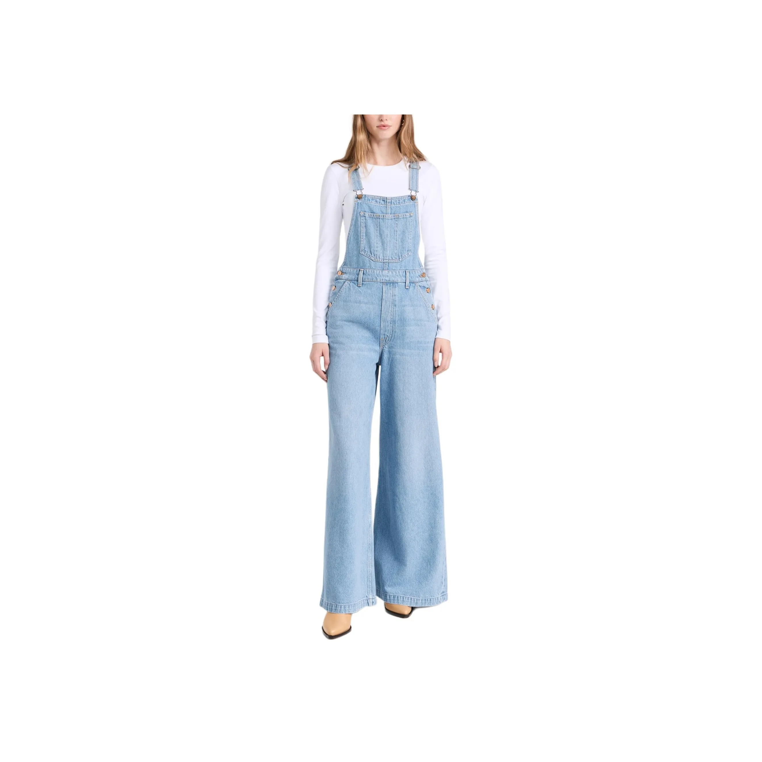 MOTHER Overalls Women's Blue