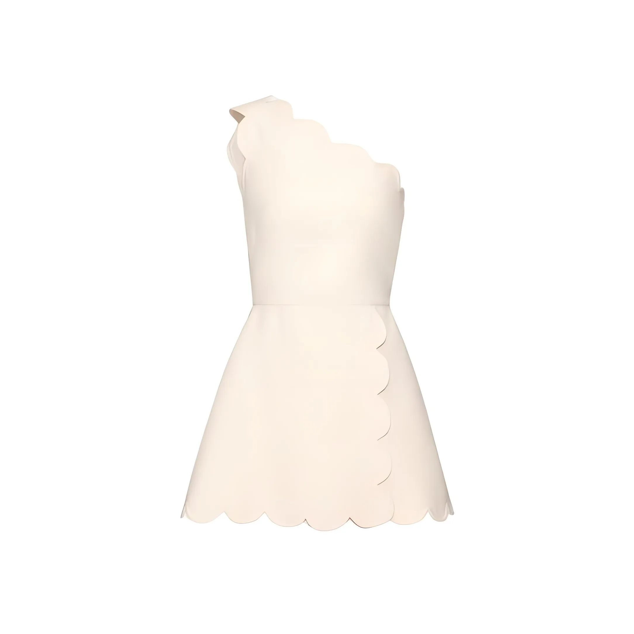 Valentino Sleeveless Dress Women's Ivory White