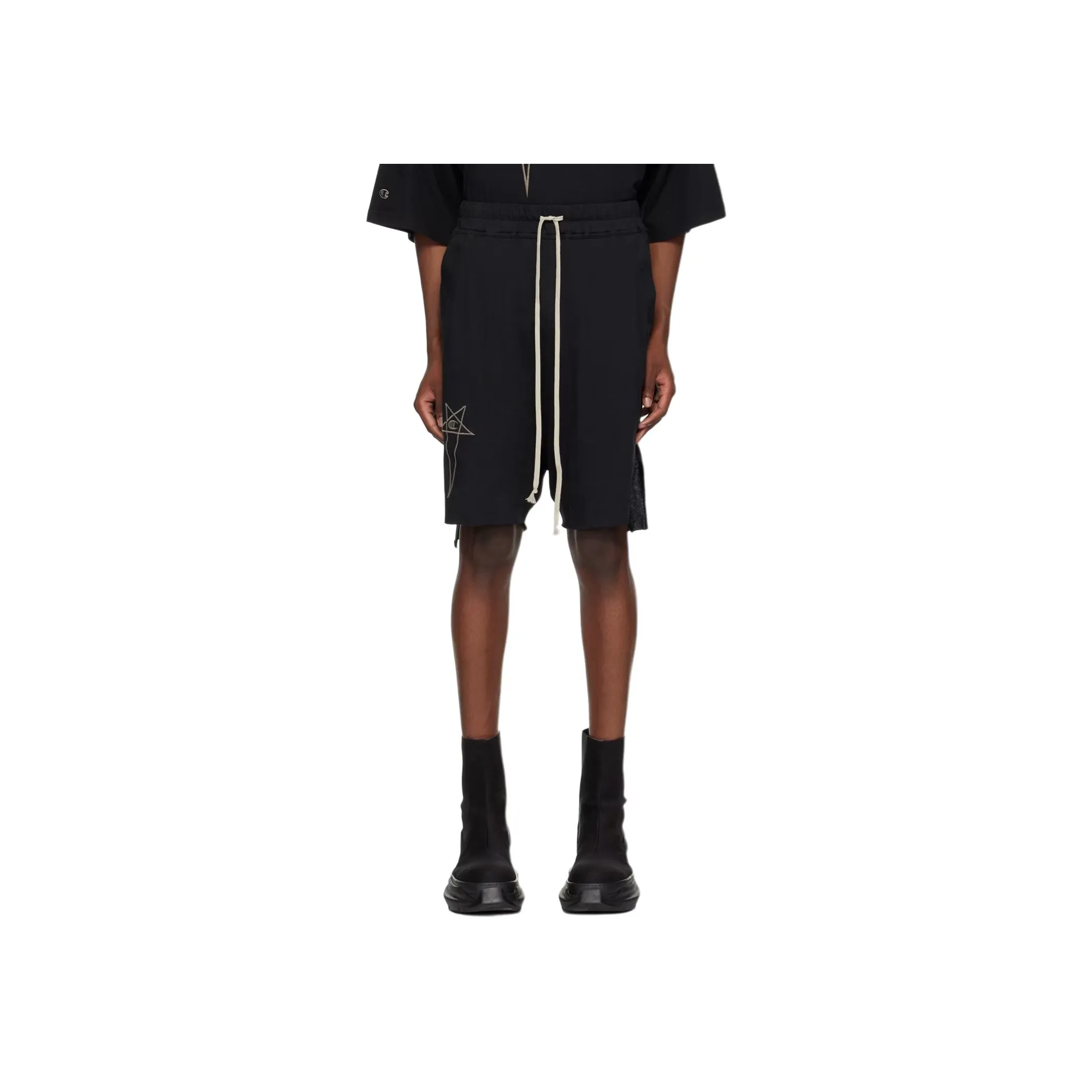 RICK OWENS X Champion Shorts