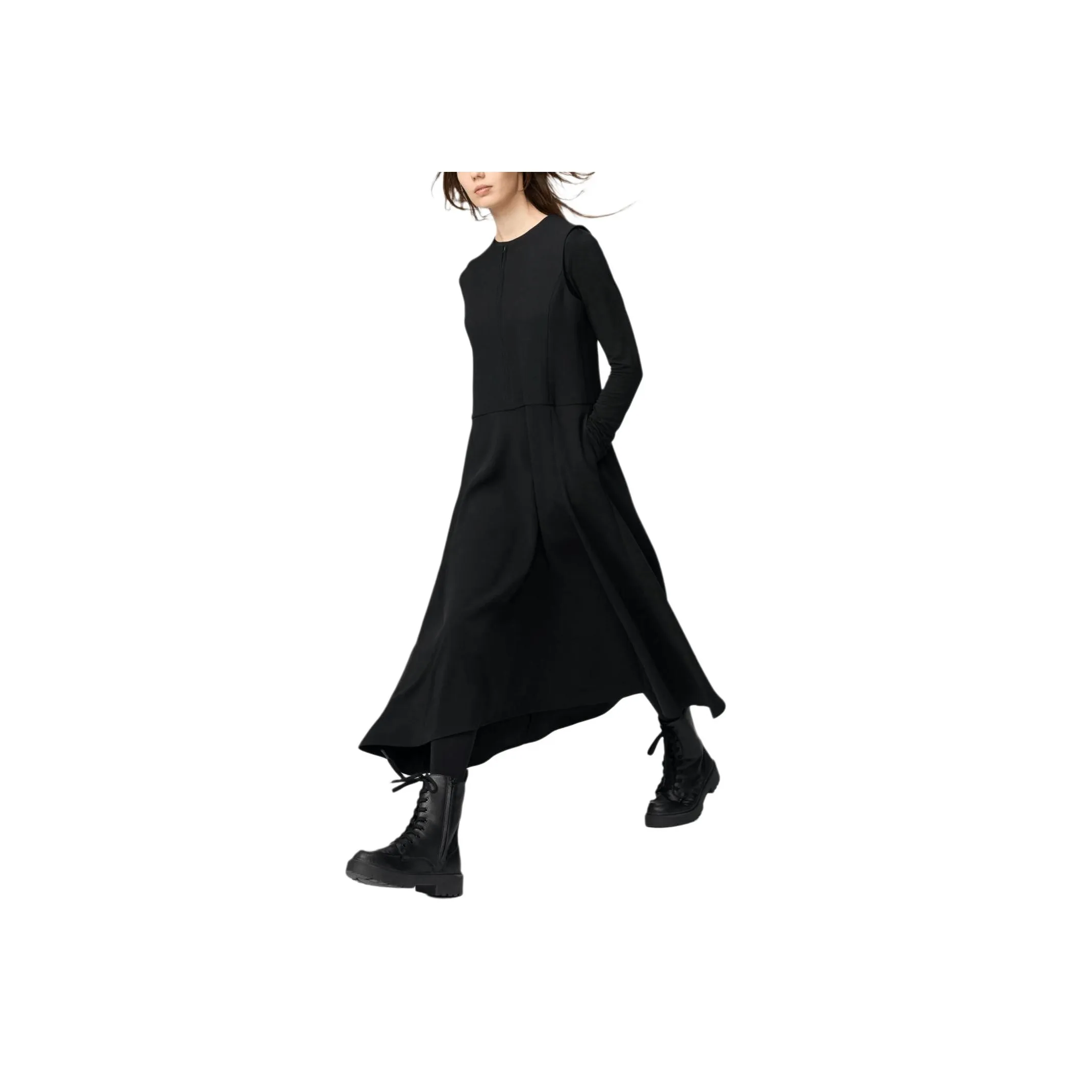 UNIQLO x Clare Waight Keller C Collection FW25 Без рукавов Платье Женское