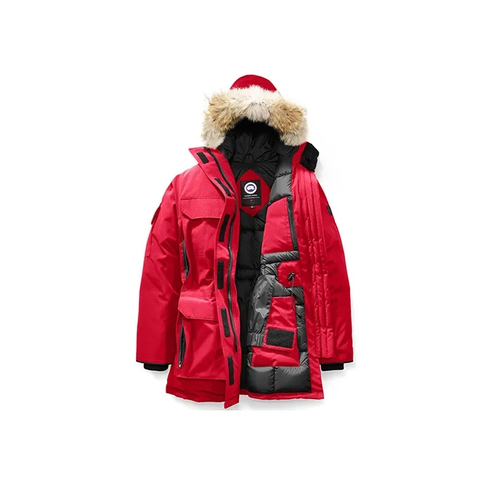 Canada Goose Expedition Series Down Jacket Asia Version, Winter Women's Red